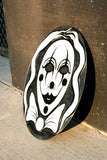 Smiling Clown Reflection Mirror Painting