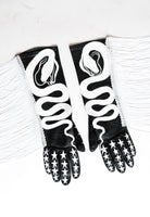 Starlight Snake Fringe Gloves