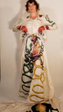 1940s Surprise Hand Painted Gown