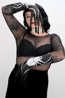 Fringe Tip Spider Gloves
