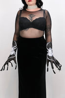 Fringe Tip Spider Gloves