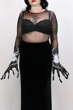 Fringe Tip Spider Gloves